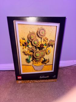 BRAND NEW SEALED VAN GOUGH SUNFLOWER LEGO SET