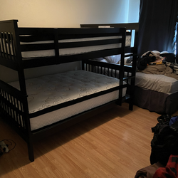 Full over full bunk beds