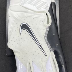 Nike Vapor Jet VJ 6.0 Mens Football Gloves Size XL White CZ8154-127