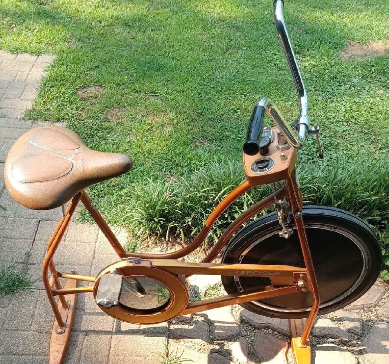 Vintage Schwinn Exerciser Stationary Exercise Bike ! Items For Sale Misc 