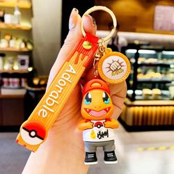 Pokémon Wear Fashion Clothes Keychain!  3D High Quality Pokémon Wear Fashion Clothes Keychain! Great For Car Key, Bag, Backpack, ect.  For the size an