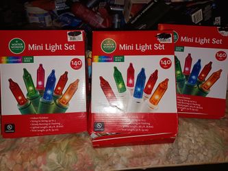 Cajas de foquitos Navideños