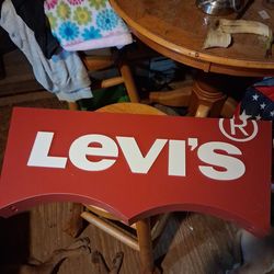 Levi's Retail Store Sign
