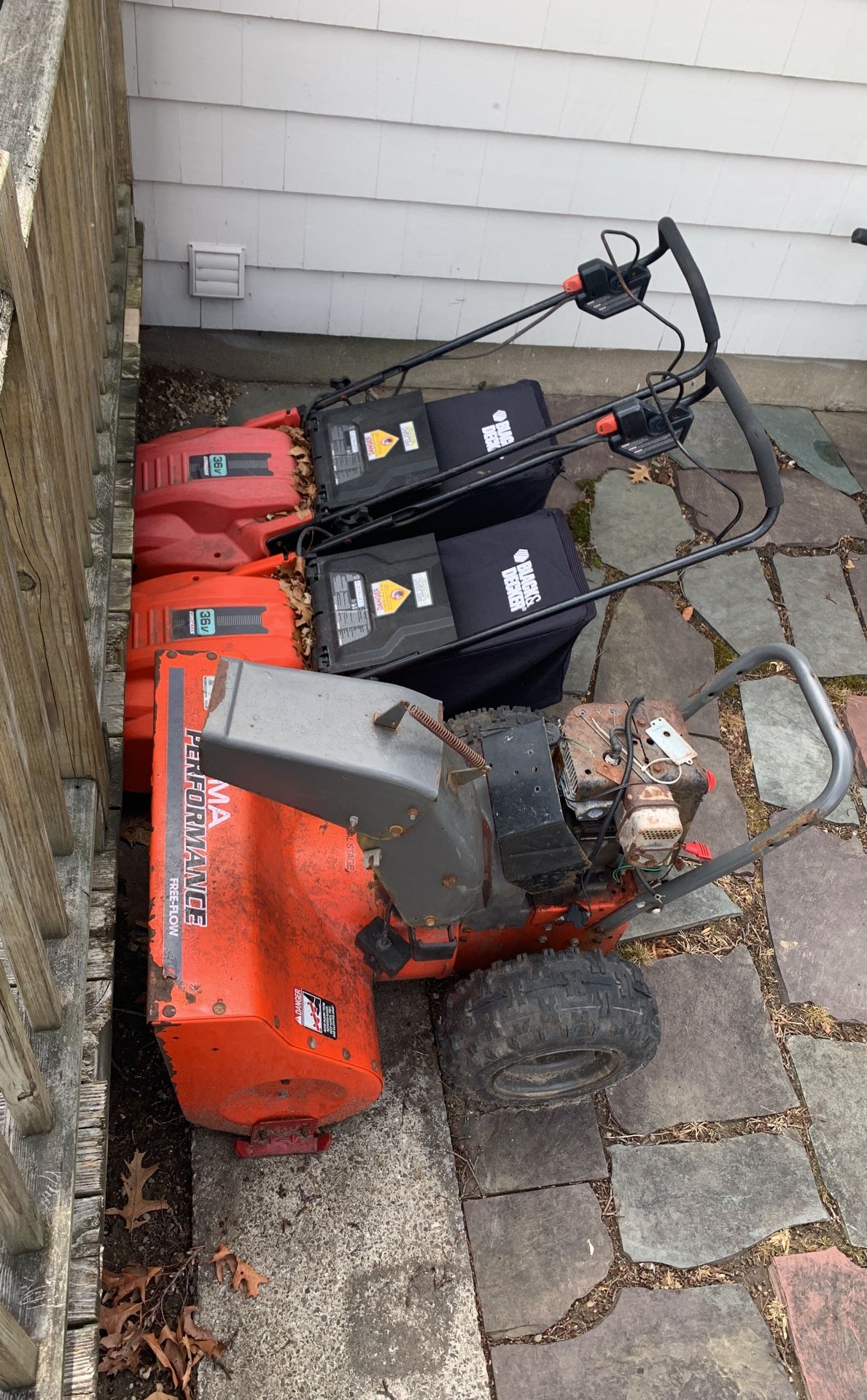 Free Mowers And Snowblower For Parts
