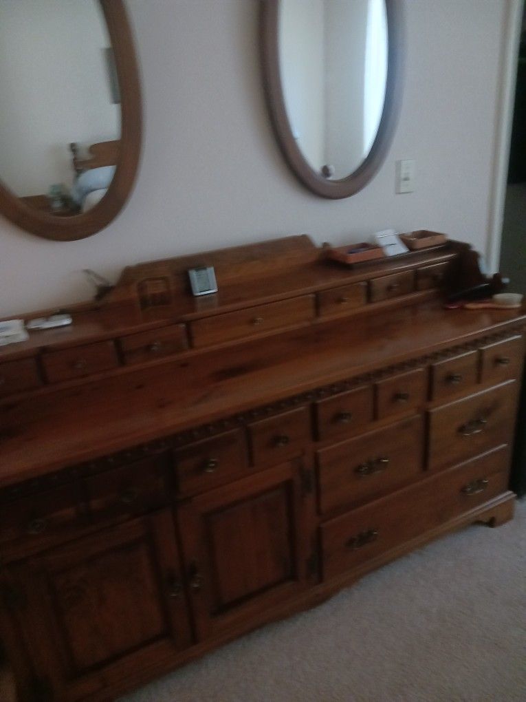 Large Dresser Real Wood