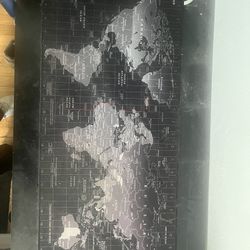 World Map Mouse Pad