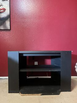 Black Wood TV Stand Table Free