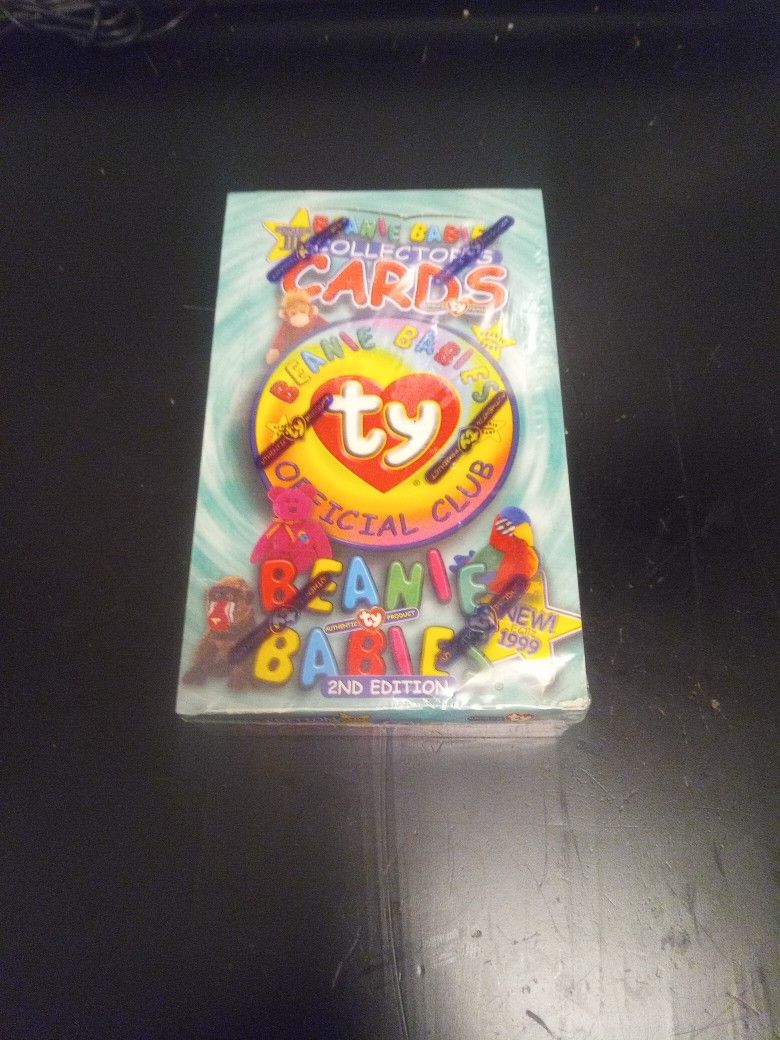 Unopened Box Of 1999 Beanie Baby Trading Cards