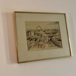 Framed Watercolor Print -Barbara Stoll