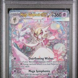 Pokemo Mega Gardevoir EX PSA 9
