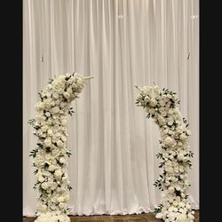 Faux Floral Arbor 5.9x6.9f