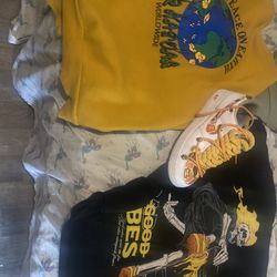 Custome Bape Forces With Matching Shirt/hoodie 