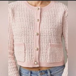 Pink Cardigan