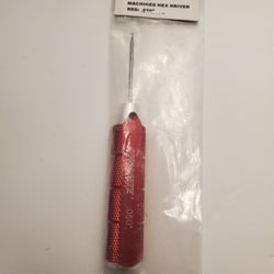 Dynamite Machined Hex Driver .050" DYN2910 (Read Description)