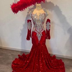 Red Prom Dress 