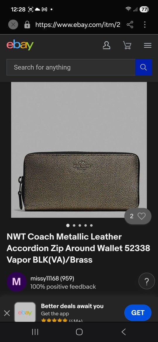 Coach Wallet