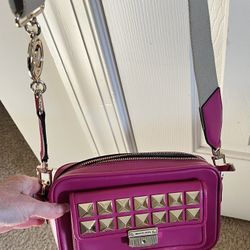 Michael Kors Pink Studded Bag
