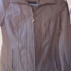 Babyphat Leather Jacket Woman M
