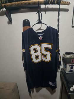 Vintage Reebok Antonio Gates San Diego Chargers NFL Jersey Size 4XL Big & Tall