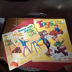 PAIR OF VINTAGE ARTCRAFT KID'S BOOKS