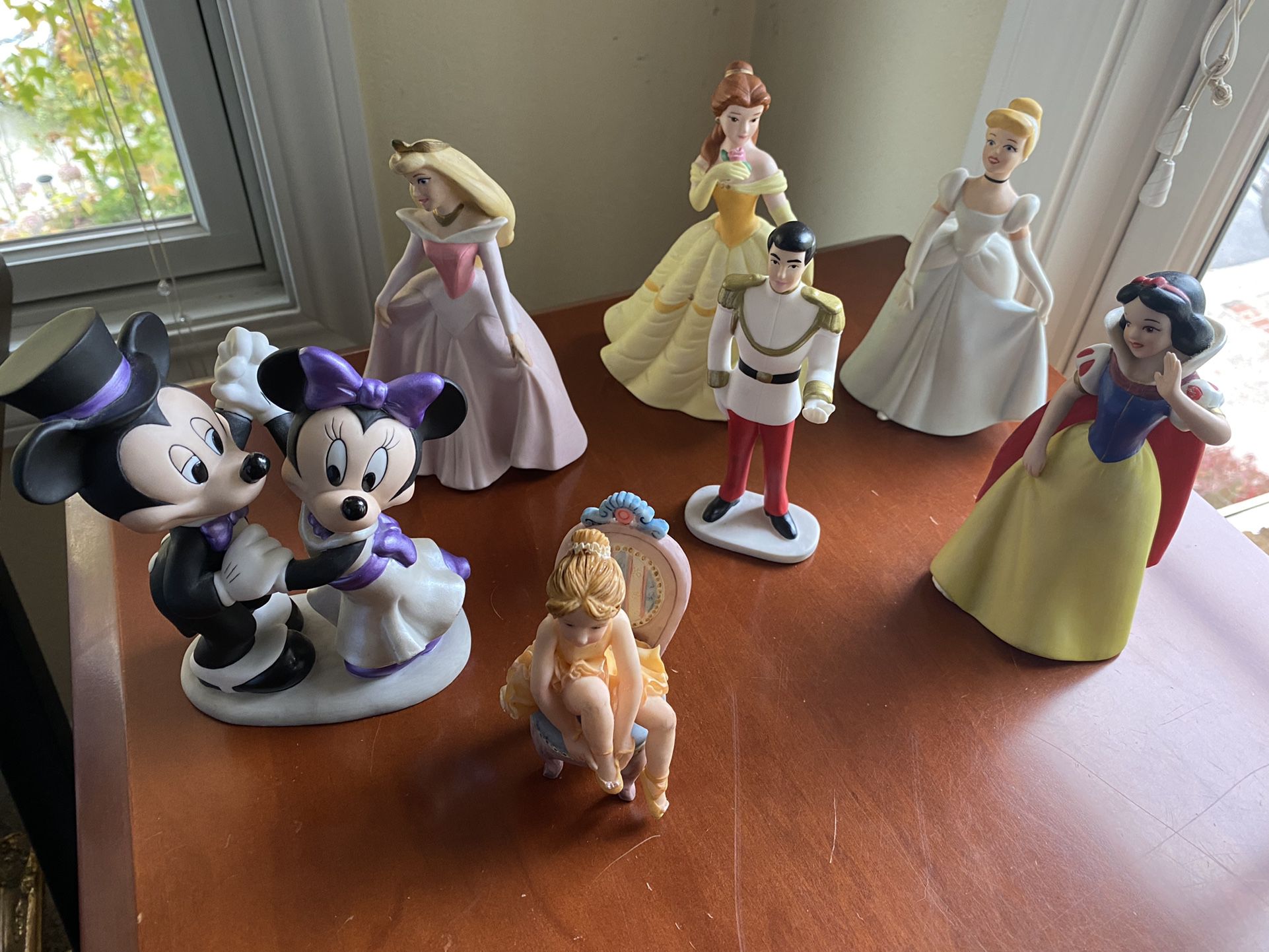 Disney Porcelain Figurines 