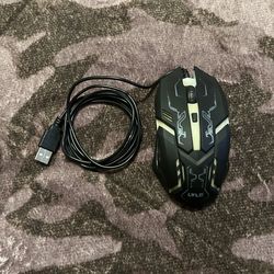 LED gaming mouse 