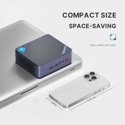 New (Sealed) BOSGAME B95 Effizen Series Mini PC Intel N95 16GB 512GB