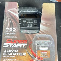 Jump Starter Súper Start 750 Amp 