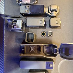 DJI Osmo Pocket 3 Bundle w/ DJI Mic, Extra Battery, Filters, Tripod, Case