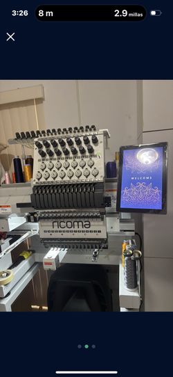 Ricoma Embroidery Machine Marquee