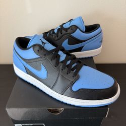 Air Jordan 1 Low University Blue Men’s Size 14 (553558-041)