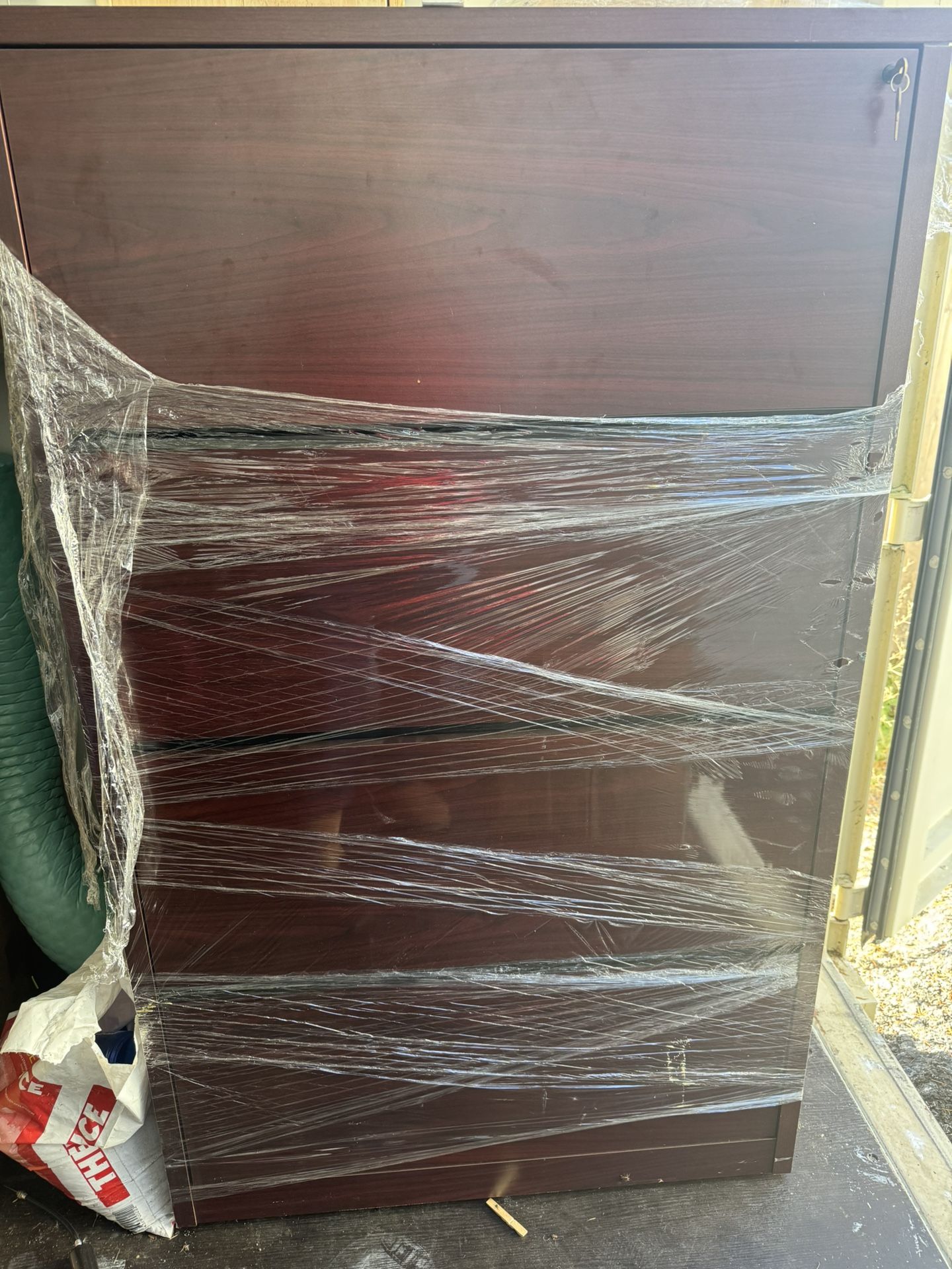 Wood Filing Cabinet / Storage Drawers