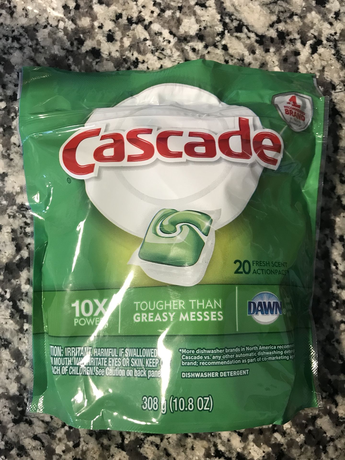 Cascade ActionPacs, 20 count.