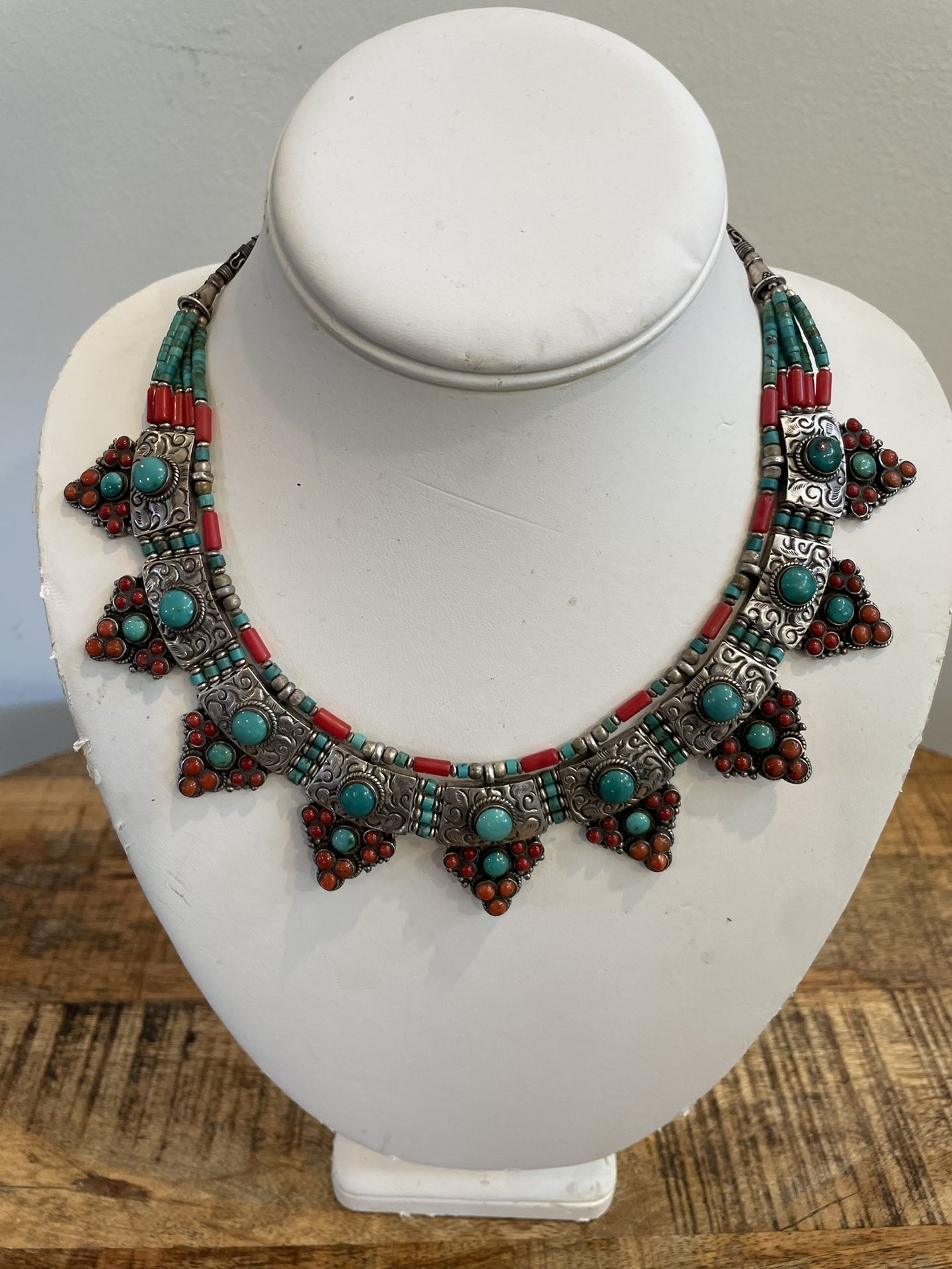 sterling Silver Choker.