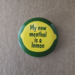 Vintage Twist Cigarettes "My Menthol Is A Lemon 