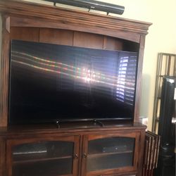 Entertainment Center 2 Piece Paid $900 