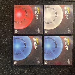 Brand New LED discs frisbees For Night Play 