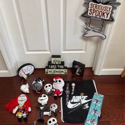 Nightmare Before Christmas Plush and Decor $20 for All 