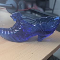 Colbalt Glass Pieces