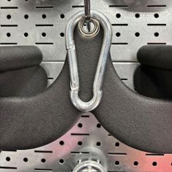 Lat Pulldown Attachments (5 Pieces) attach to any cable! Vesta Fitness