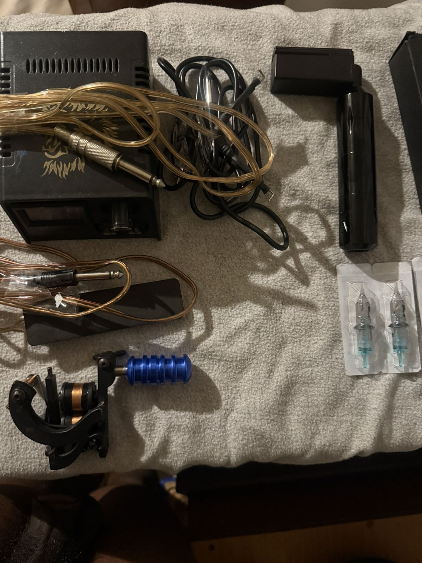 Professional Tattoo Set With Tattoo, Guns And Extras