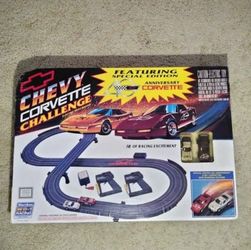 MARCHON  MR-1 CHEVY CORVETTE CHALLENGE - 40th Anniversary Electric Racing Set New In Box -1993
