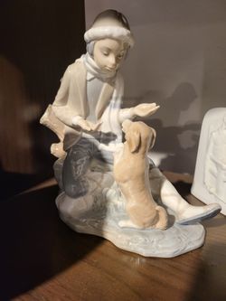 Porcelain Nao By Lladro