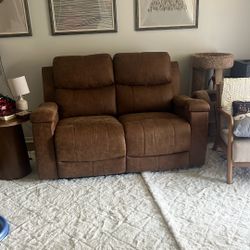 Brown Recliner 