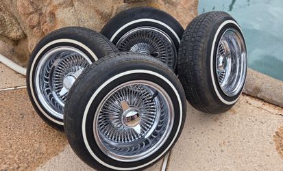 100 Spoke Rims & Tires