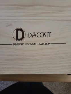 Wooden Box For Collector Cards