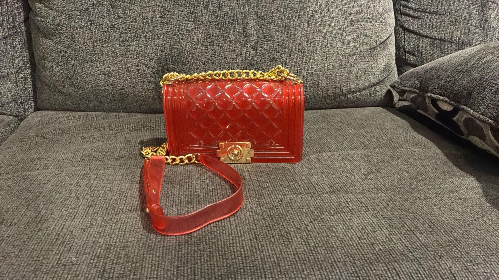 Never Used Pink Luxurious Bag