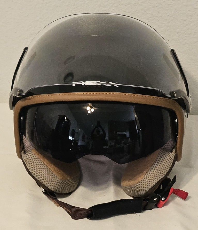 Nexx SX.60 Jazzy Open Face Helmet Black