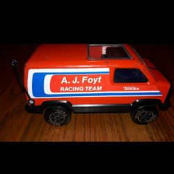Vintage Tonka Truck A.J. Four Racing Team Van