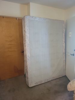 Queen Box Spring and Frame